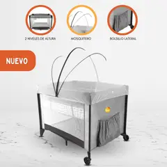 SAFETY 1ST - Cuna Corral para Bebés «SLEEP» Gray