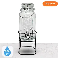 GENERICO - Dispensador de vidrio 38lt