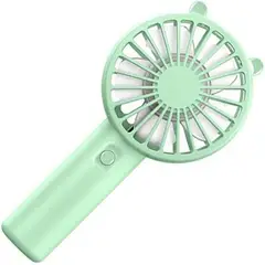 GENERICO - MINI VENTILADOR PORTÁTIL DE MANO VERDE