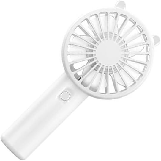 MINI VENTILADOR PORTÁTIL DE MANO BLANCO