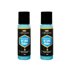 LA BRASILIANA - Concent Capilar Extrafijador Di Lino Color 30 Ml x 2Unids