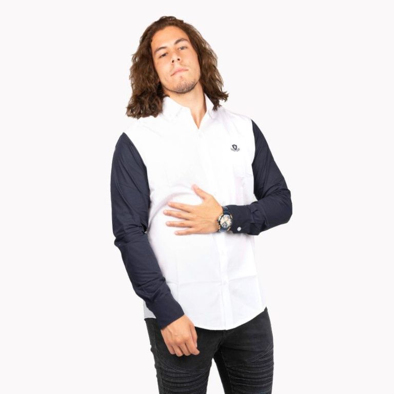 Camisa Manga Larga Hombre 100% Algodón Pima Piero Biani