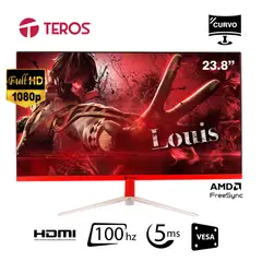 TEROS - Monitor TE-2471G 238 VA 1920x1080 Full HD HDMI CURVO