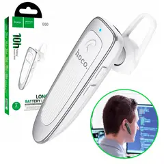 HOCO - Audifonos inalámbricos con micrófono BT Headset Auricular E60