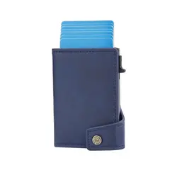 BAGSON - Billetera Tarjetero RFID pop up cierre con broche