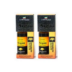 LA BRASILIANA - Aceite Capilar Nutritivo De Argán 60 Ml x 2Unids