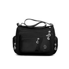 VATYERTY - Bolso bandolera minimalista Bolso bandolera de nailon para mujer
