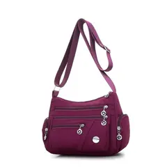 VATYERTY - Bolso bandolera minimalista Bolso bandolera de nailon para mujer