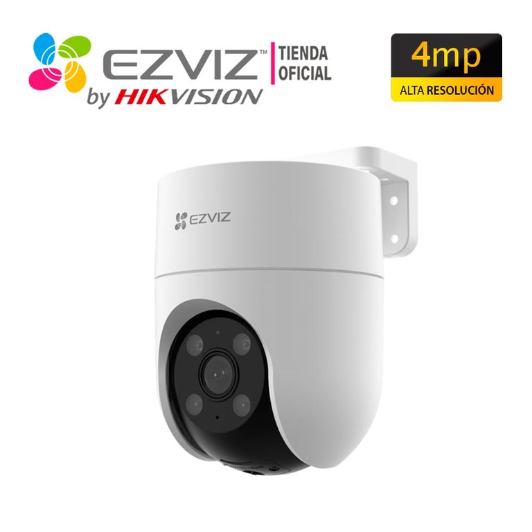 Cámara IP Exterior H8C 4MP 2K Giro 360° Tecnología IA