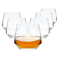 INSPIRA - Set de 6 Vasos Copa sin Tallo 385 ml