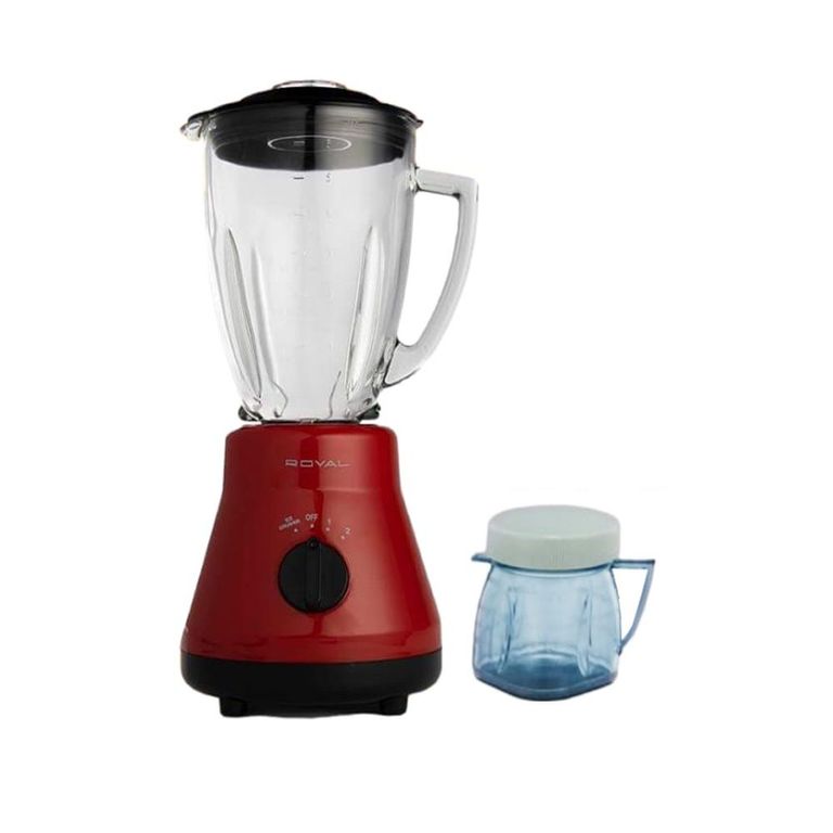 Licuadora y Picatodo de 1.5 Litros 2 Velocidades - Rojo