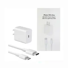 APPLE - Cargador Compatible Para Iphone 20W - Blanco