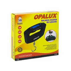 OPALUX - Balanza Viajera de Gancho OP-607