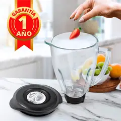 OSTER - Vaso de licuadora Pyrex Pro con tapa