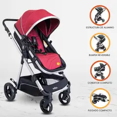 EVEZO - Coche Deportivo Moisés EBABY POLOC RED