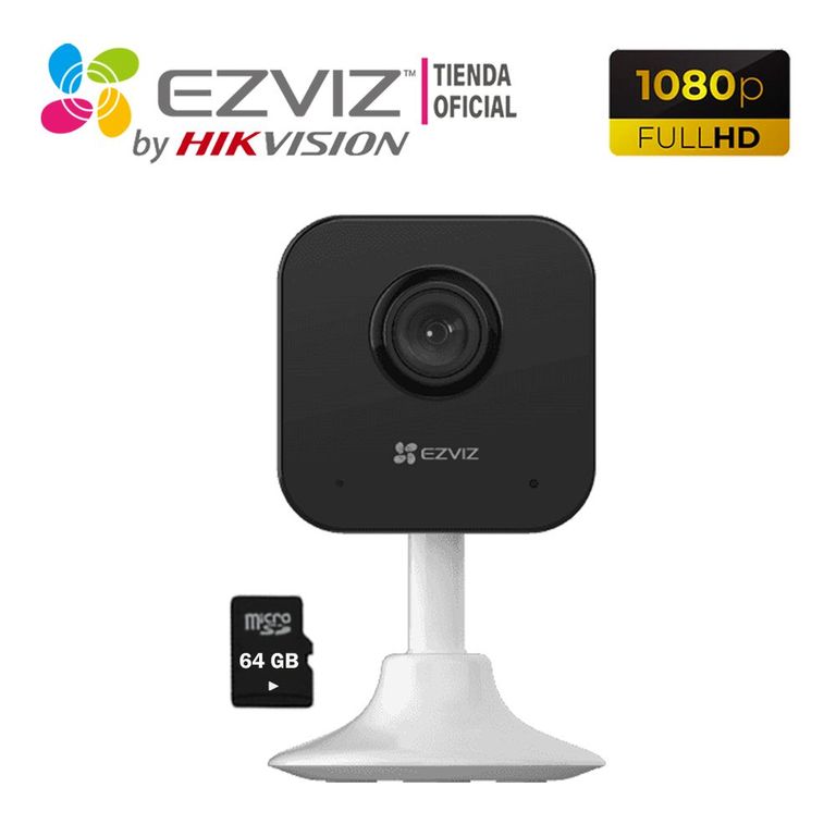 Cámara IP Wifi H1C Full Hd con Alerta Sonora + SD 64Gb
