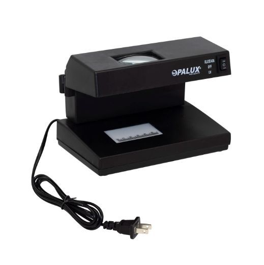 Detector De Billetes Falsos Luz UV + Lupa OP-2138