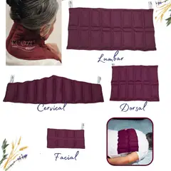 GENERICO - Pack De 4 Compresas De Semillas guinda