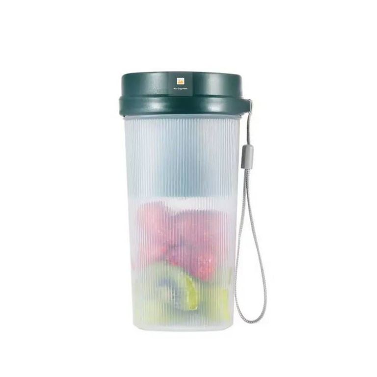 Vaso Licuadora Portátil Recargable USB amarillo