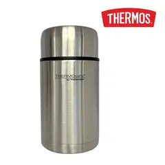THERMOS - Termo 1lt de acero inoxidable para alimentos silver