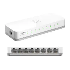 D LINK - SWITCH D-LINK DES-1008C, 8 RJ-45 10/100 MBPS - P/N: DES-1008C