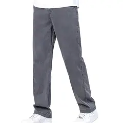 BLWOENS - Pantalones largos para hombres -Gris