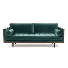CENTRAL DECCO - SOFA 3 CUERPOS HARUT VERDE CARCEL