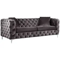 CENTRAL DECCO - SOFA 3 CUERPOS ARCHIE GRIS OSCURO