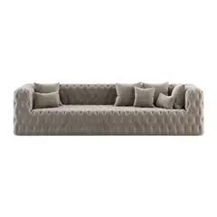 CENTRAL DECCO - SOFA 3 CUERPOS ARIS GRIS