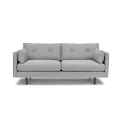 CENTRAL DECCO - SOFA 3 CUERPOS ASSIM GRIS OSCURO