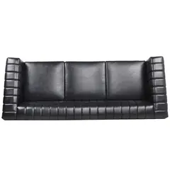 CENTRAL DECCO - SOFA 3 CUERPOS DAFNE NEGRO