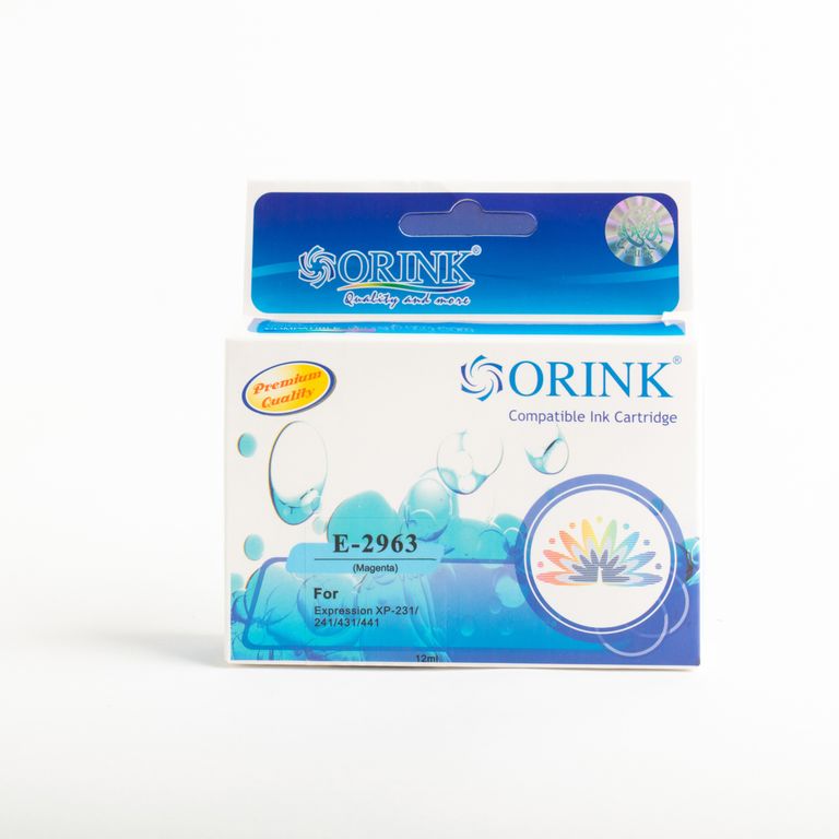 Cartucho de tinta Compatible E 296 3 12 ml Rojo Magenta