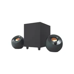 CREATIVE - PARLANTE PEBBLE PLUS 2.1 8W/16W 3.5MM USB-POWER NEGRO