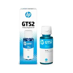 HP - Botella De Tinta GT52 Cyan