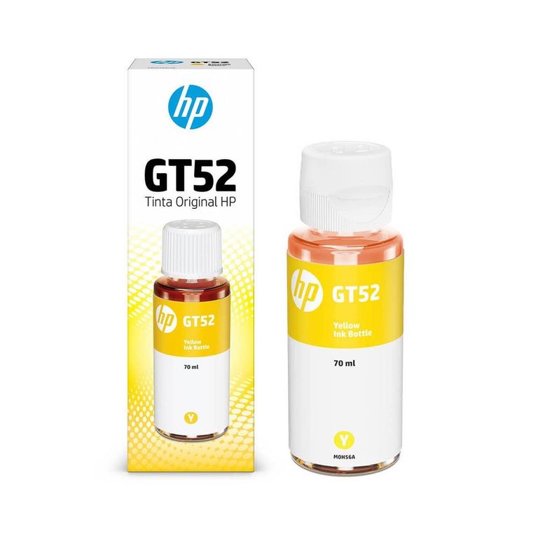 Botella De Tinta GT52 Yellow