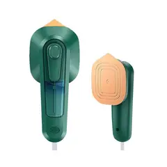 OEM - Mini Plancha Portátil Verde Planchado a Vapor Electrico Viajero