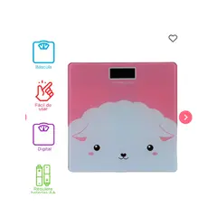 GENERICO - Balanza digital báscula de peso corporal max 180 kg -iscale - personal