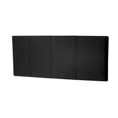 MAVISAC - Cabecera Luap De Ambar Plaza Y Media Color Negro - Tela