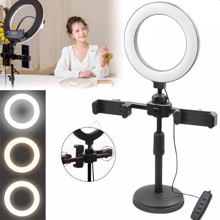 Aro de Luz Led con Holder y Parante