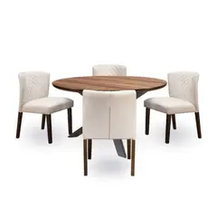 CENTRAL DECCO - COMEDOR 4 SILLAS LYON