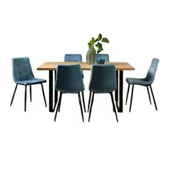 CENTRAL DECCO - COMEDOR 6 SILLAS BENJA