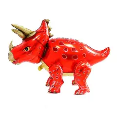 GENERICO - Globo Dinosaurio Triceratops en 4d / 1 ud