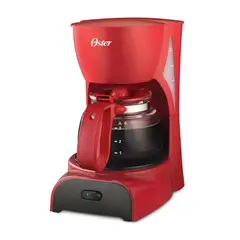 OSTER - Cafetera 4 Tazas BVSTDCDR5R - Rojo