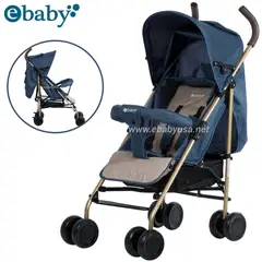 EBABY - Coche Bastón Reclinable Travis 214-3 Azul