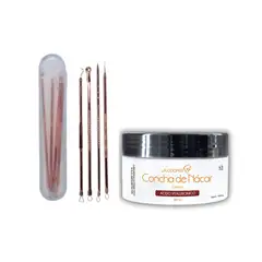 GENERICO - Crema La Cooper Concha de Nácar SPF10 + Set Extractor de Acné