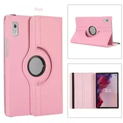 GENERICO - Funda Giratoria para Tablet Lenovo M9 9" 2023 TB-310FU-XU Rosado
