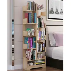 GENERICO - Librero Estante Shimane Armado 4 Niveles Sahara - Gaudi