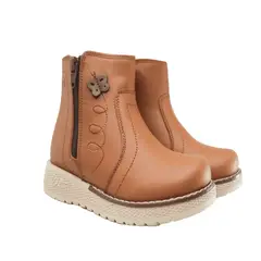 PEI UNIQUE OUTFIT - Bota Niña Pei Uou Selene Coffie Neegro Beige Nude