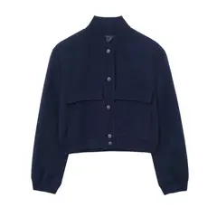 BLWOENS - Chaqueta para mujer-Azul