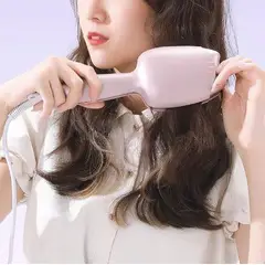 GENERICO - Plancha para Ondular Cabello Color Rosa